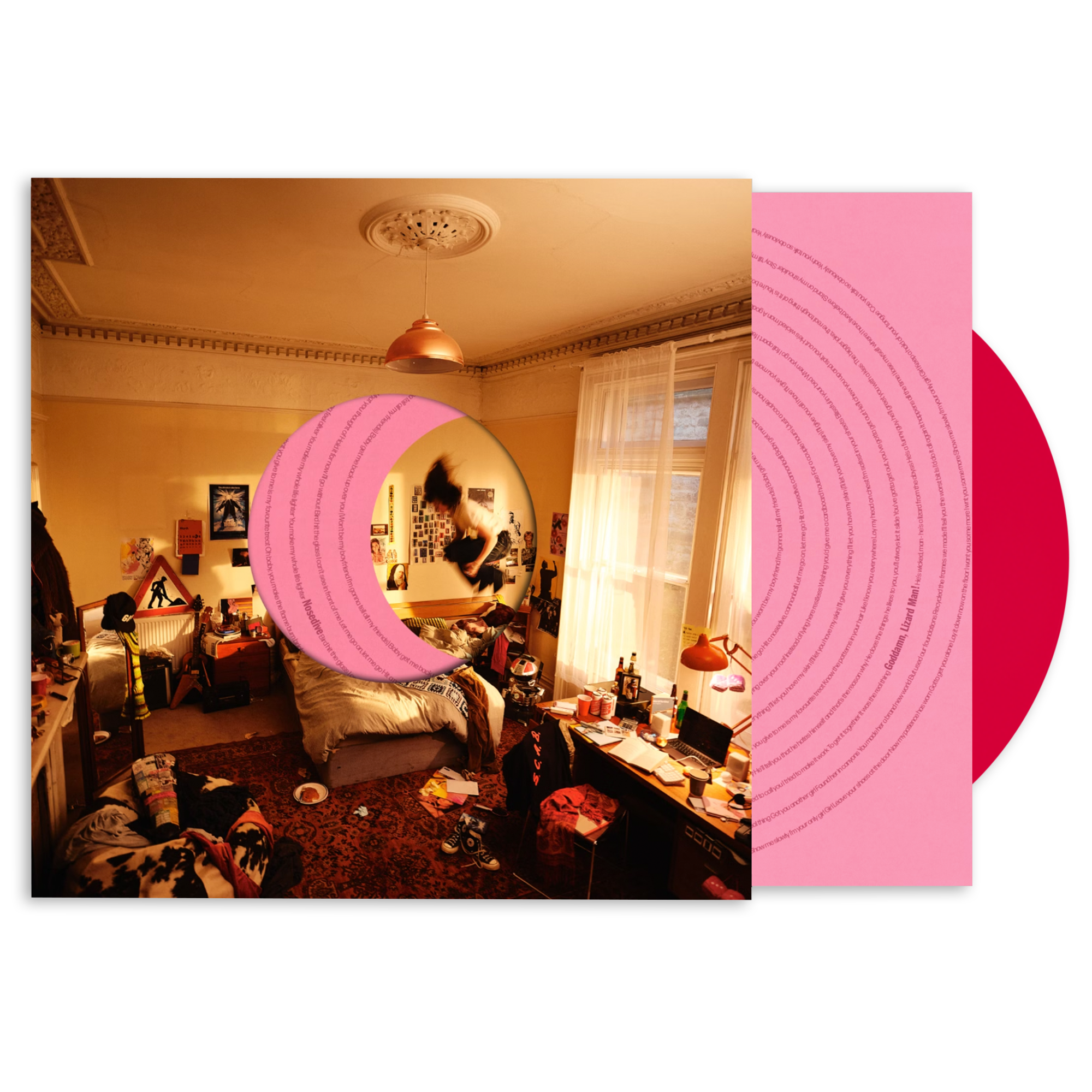 Man/Woman/Chainsaw - Cannonball: 140g Berry Vinyl LP w Die-Cut Sleeve